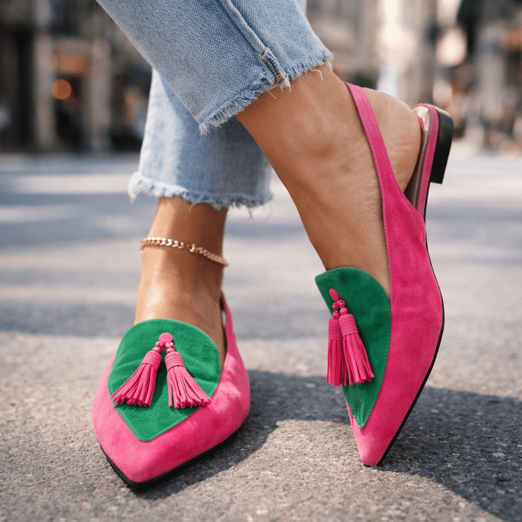 Pink and green / 12