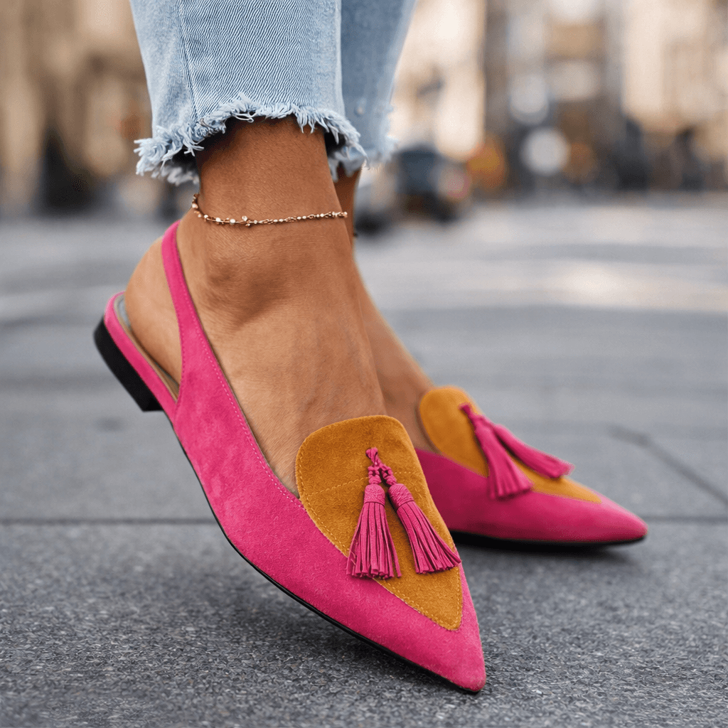 Pink and mustard / 12