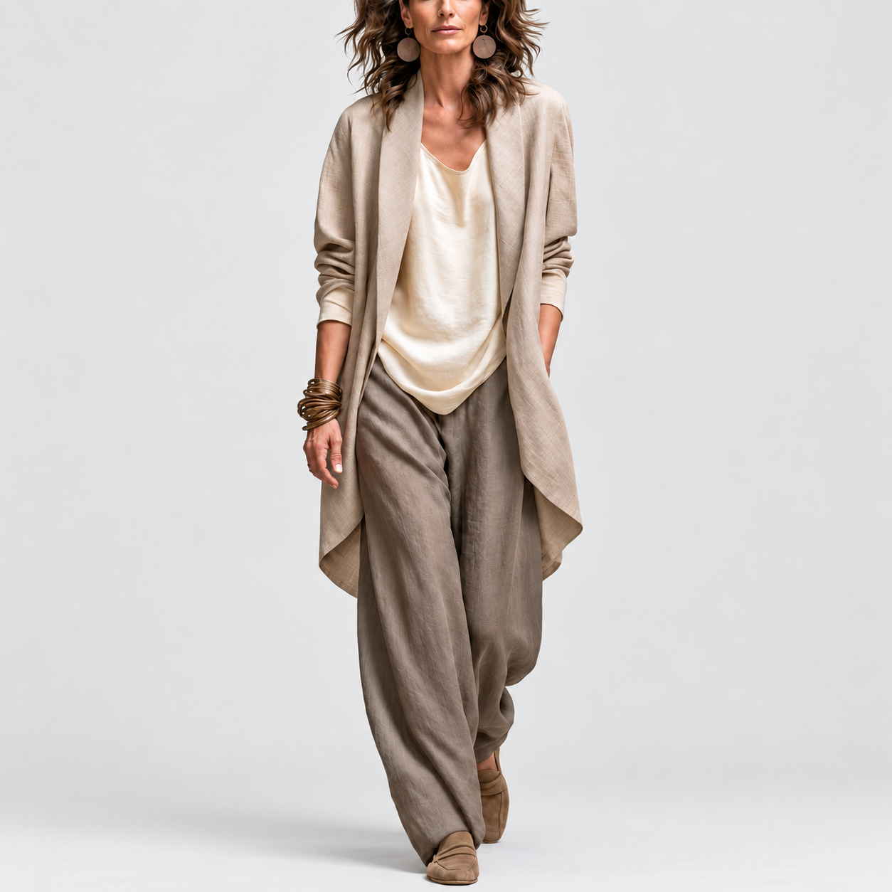 Beige Grey / 3XL